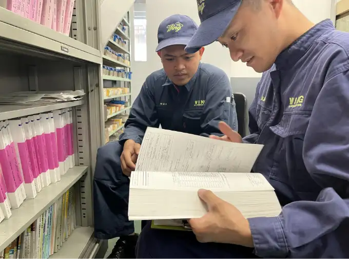 整備書を読んで勉強中